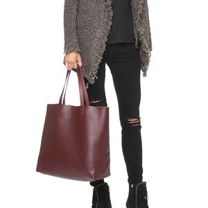 Madewell | Transport Tote | Dark Cabernet